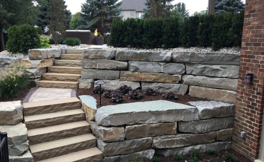 Walls and steps